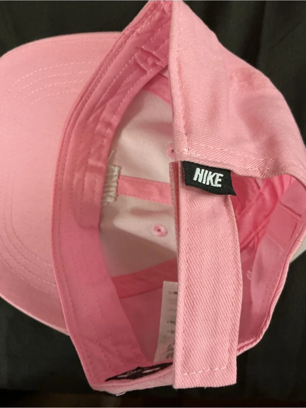 Nike Pink Toddler Club Cap with White Swoosh